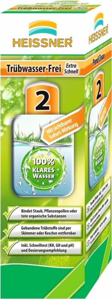 Heissner HEISSNER Preparat do oczyszczania wody, 500 ml