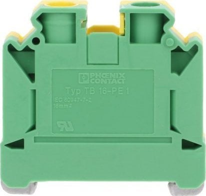 Phoenix Contact Złączka szynowa przewodu ochronnego 16mm2 zielono-żółta TB 16-PE I Essential 3059896