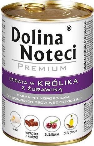 Dolina Noteci Dolina Noteci Premium Królik z żurawiną 12x400g