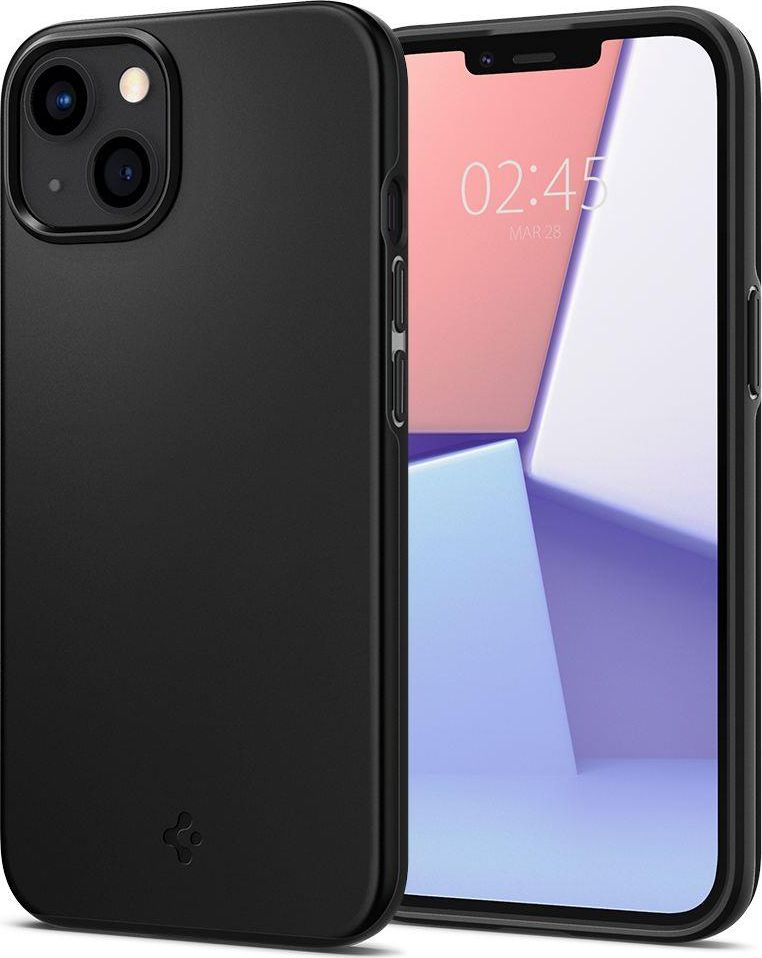 Spigen Etui Spigen Thin Fit Apple iPhone 13 Black