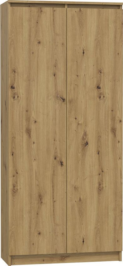 Elior Minimalistyczny regał zamykany dąb artisan - Altar