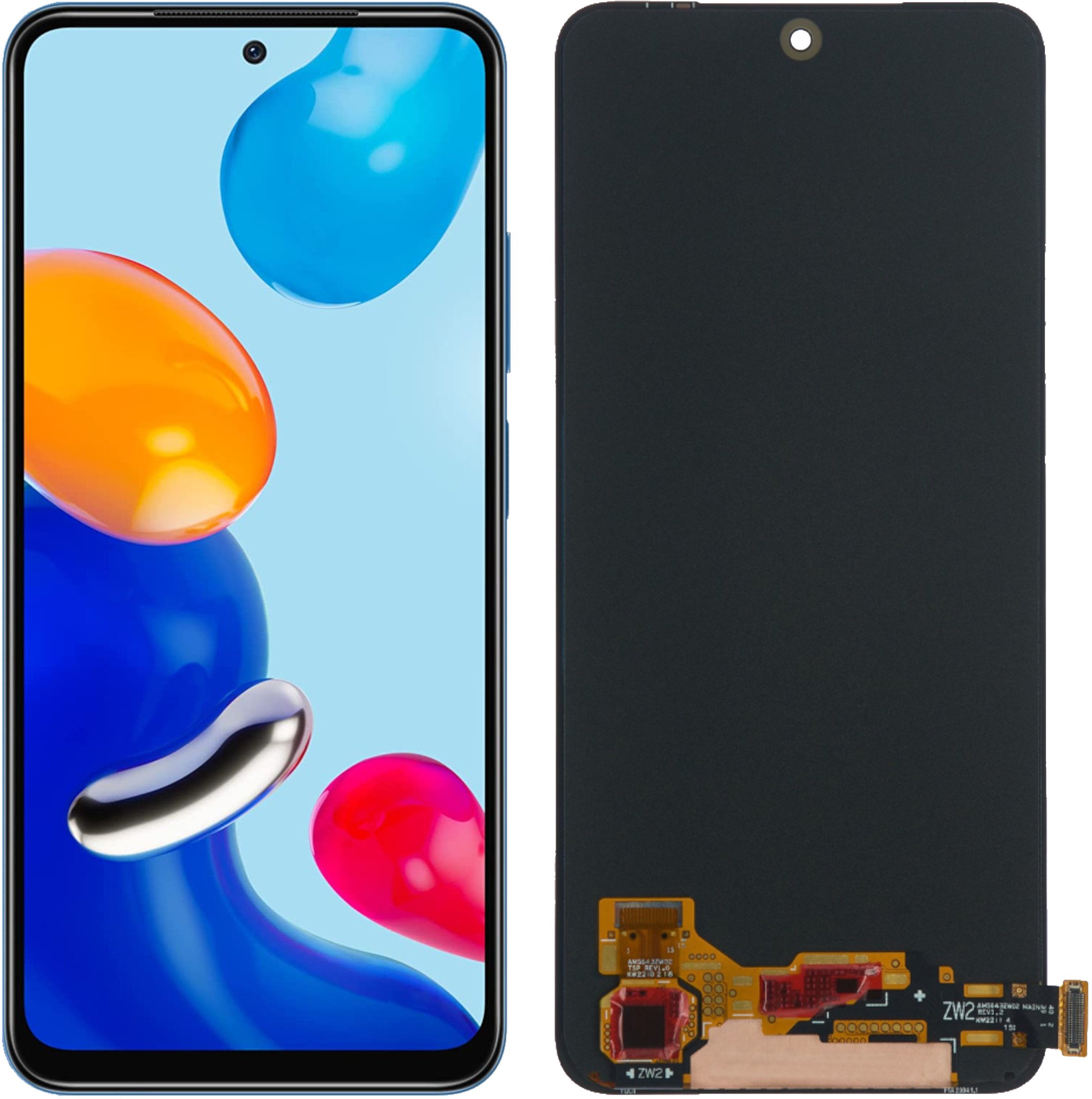 Wyświetlacz do Xiaomi Redmi Note 12S LCD 23030RAC7Y Ekran Oled