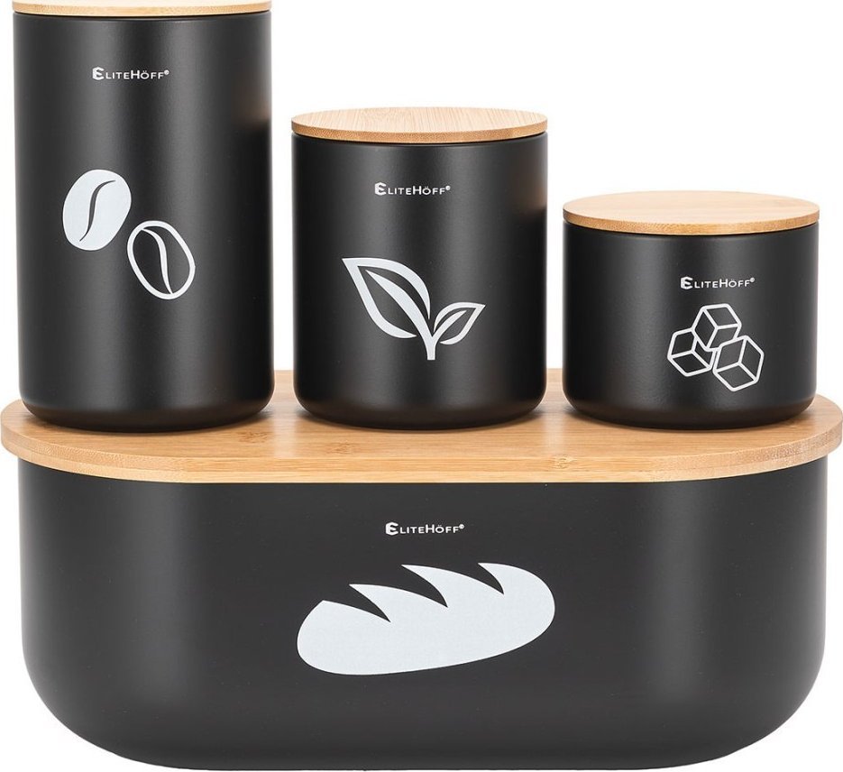 Chlebak Elitehoff Chlebak Na Pieczywo Z Zestawem Pojemników E-6060