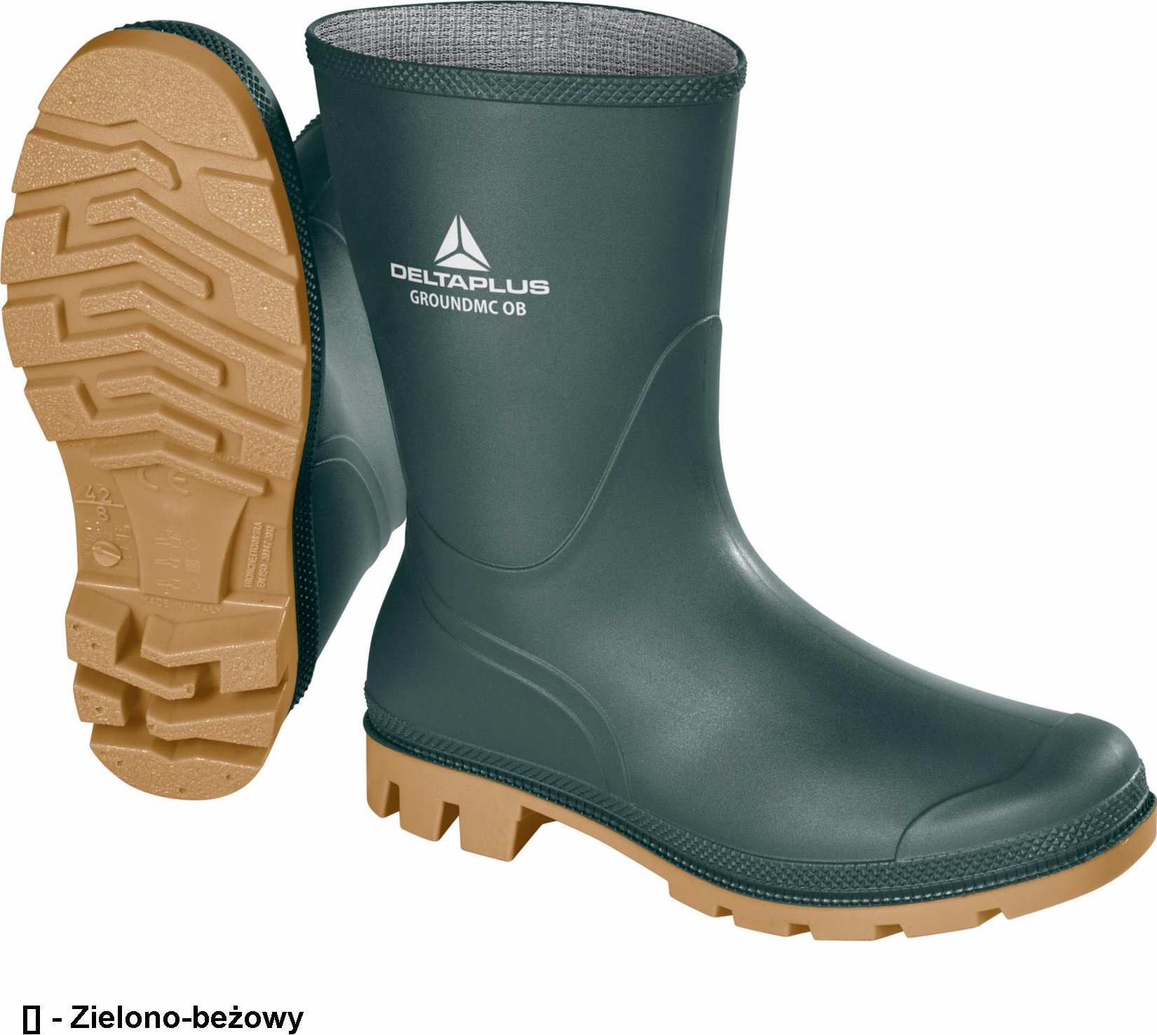 Delta Plus GROUNDMC OB SRA - KALOSZE OGRODOWE PÓŁWYSOKIE Z PVC - OB SRA 38