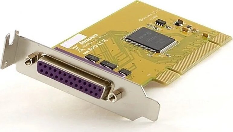 Sunix Poleasingowy kontroler 1 x LPT (IEEE1284) PAR4008LV / Sunix UL7512EQ / PCI / niski profil