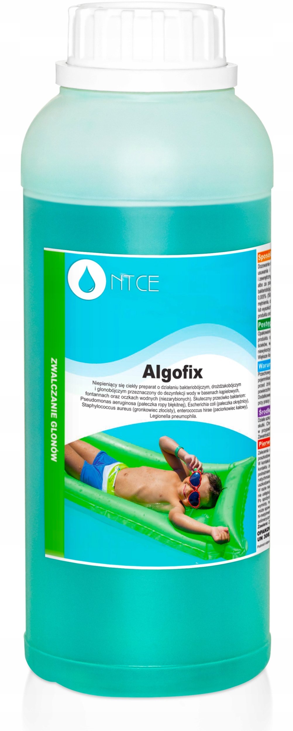 ANTYGLON DO BASENU ALGOFIX SUPER 1L PRZECIW GLONOM