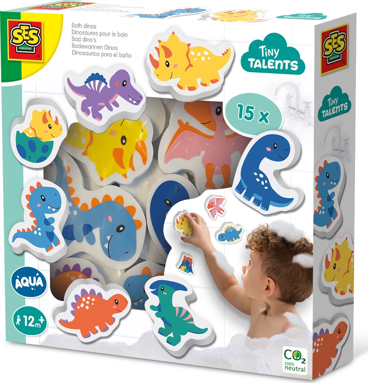 SES Creative SES Dinozaury do kąpieli 13214 32149