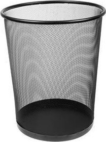 Kosz biurowy 29,5x34,5cm czarny Memobe