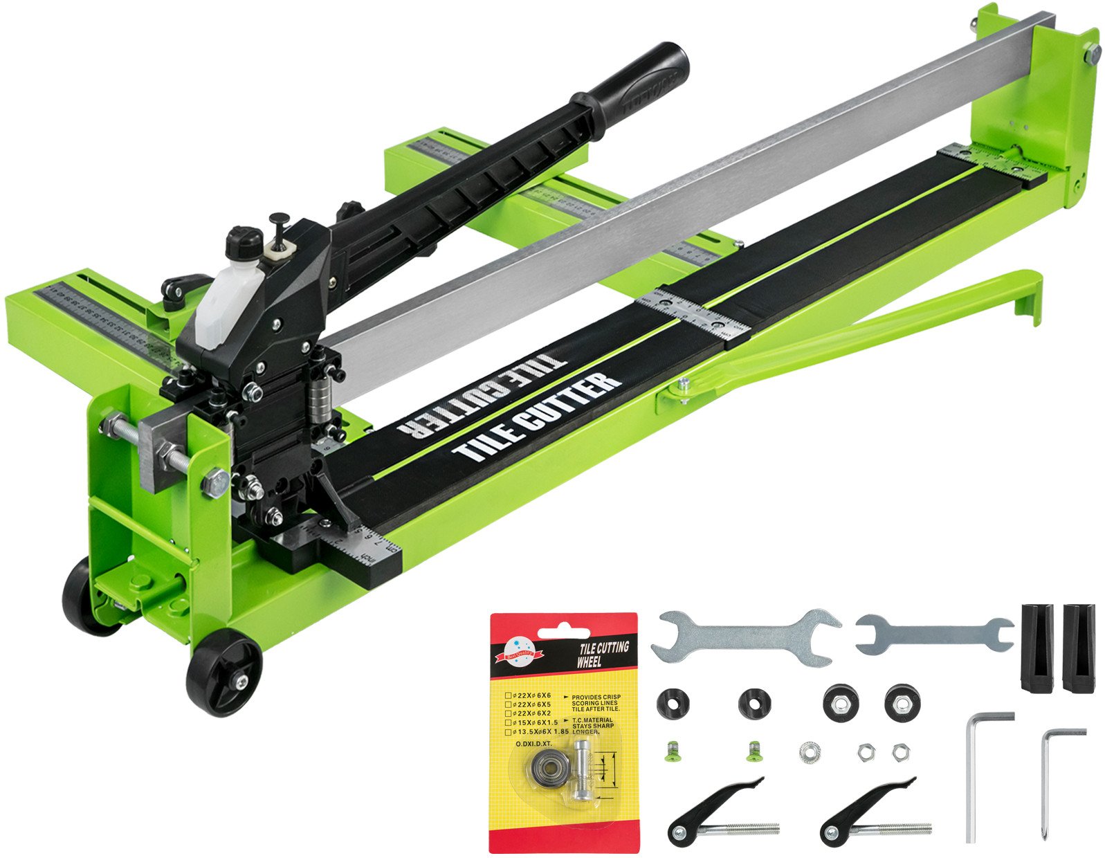 Gilotyna maszynka do cięcia płytek glazury przecinarka ręczna+Laser 1000 mm