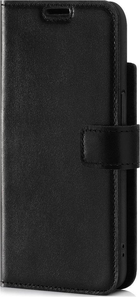 Surazo Skórzany pokrowiec na smartfon RFID Portfel z Klapką Premium - Costa Czarna - TPU Czarne Xiaomi Redmi Note 10 Pro