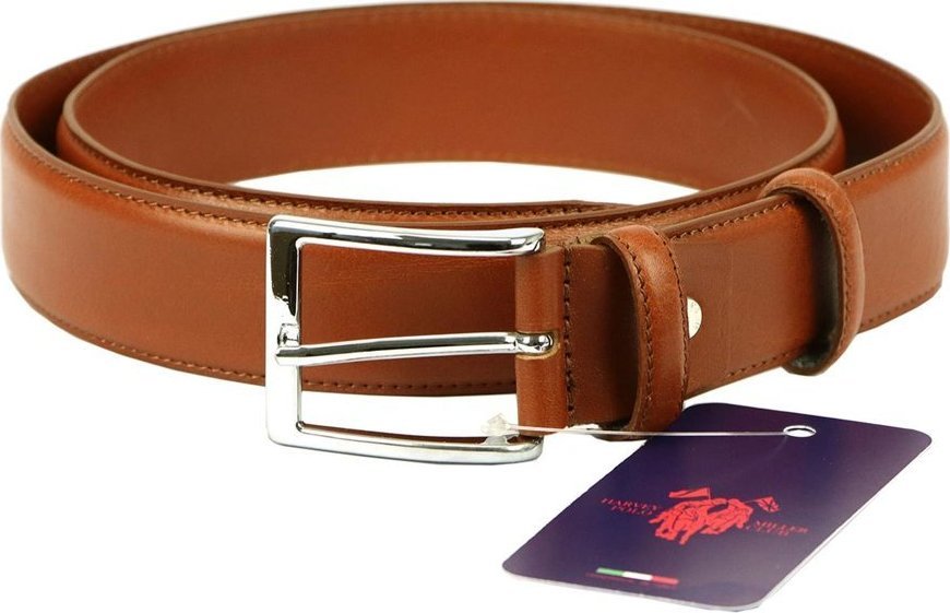 Harvey Miller męski pasek z prawdziwej skóry Harvey Miller 035/1 NoSize