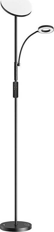 Lampa podłogowa Blitzwolf Podwójna lampa podłogowa z pilotem BlitzWill BWL-FL-0001 36W (czarna)