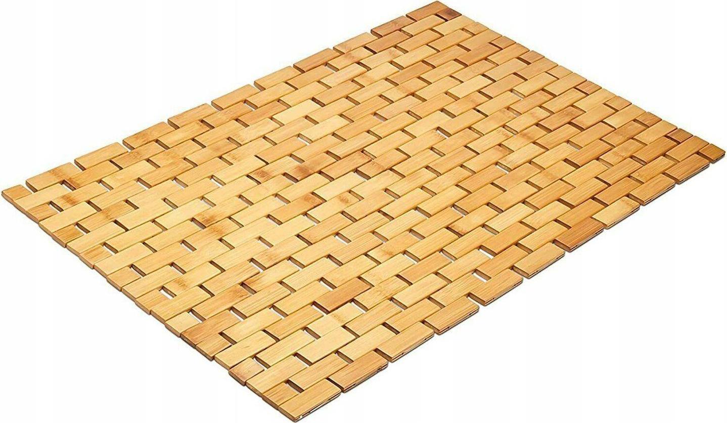 Severno Mata antypoślizgowa 50x80cm brązowy