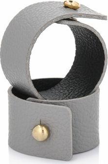 DUKA Obrączki do serwetek DUKA ODIN 2 sztuki czarny szary guma