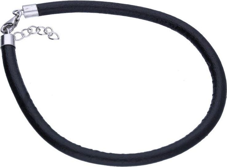 Lovrin Srebrna bransoletka 925 rzemień do koralików 3,00g