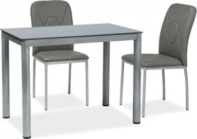 Signal STÓŁ GALANT SZARY/SZARY STELAŻ 100*60