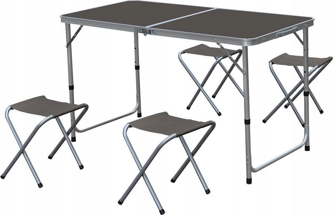 Neka Stolik turystyczny OTANO + 4 stołki