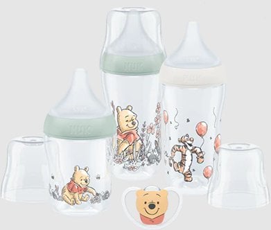 NUK NUK Perfect Match Disney Winnie Pooh Set, beige & mint
