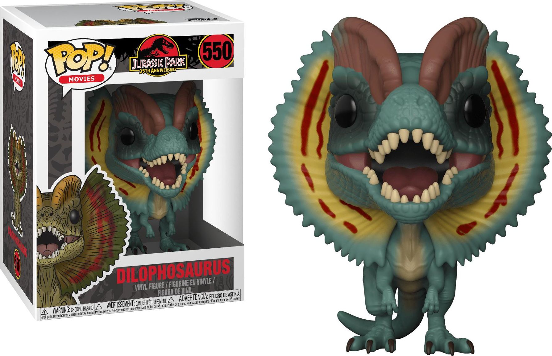 Figurka Funko Pop Figurka Pop Vinyl:Jurassic Park Dilophosauru