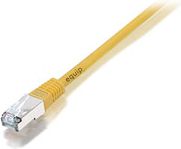 Equip Patchcord S/FTP, Cat6A, 0.50m, żółty (605667)