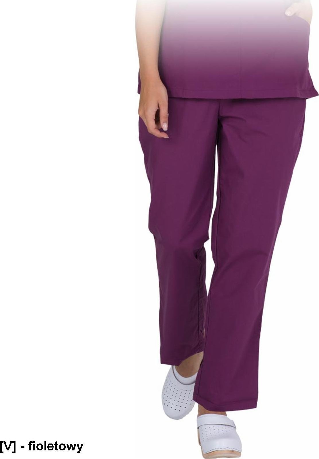 R.E.I.S. VILANELLA-T - spodnie ochronne do pasa, 2 kieszonki, gumka w pasie 2XL