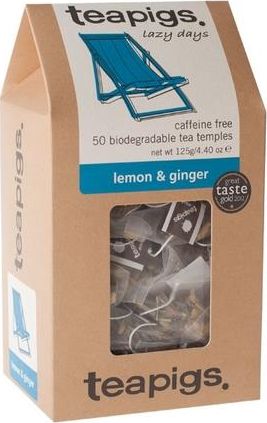 Teapigs Herbata Lemon & Ginger 50 piramidek