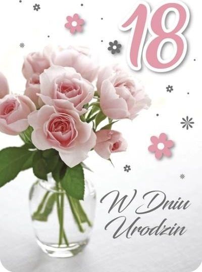 Armin Style Karnet Urodziny Osiemnastka GM-808