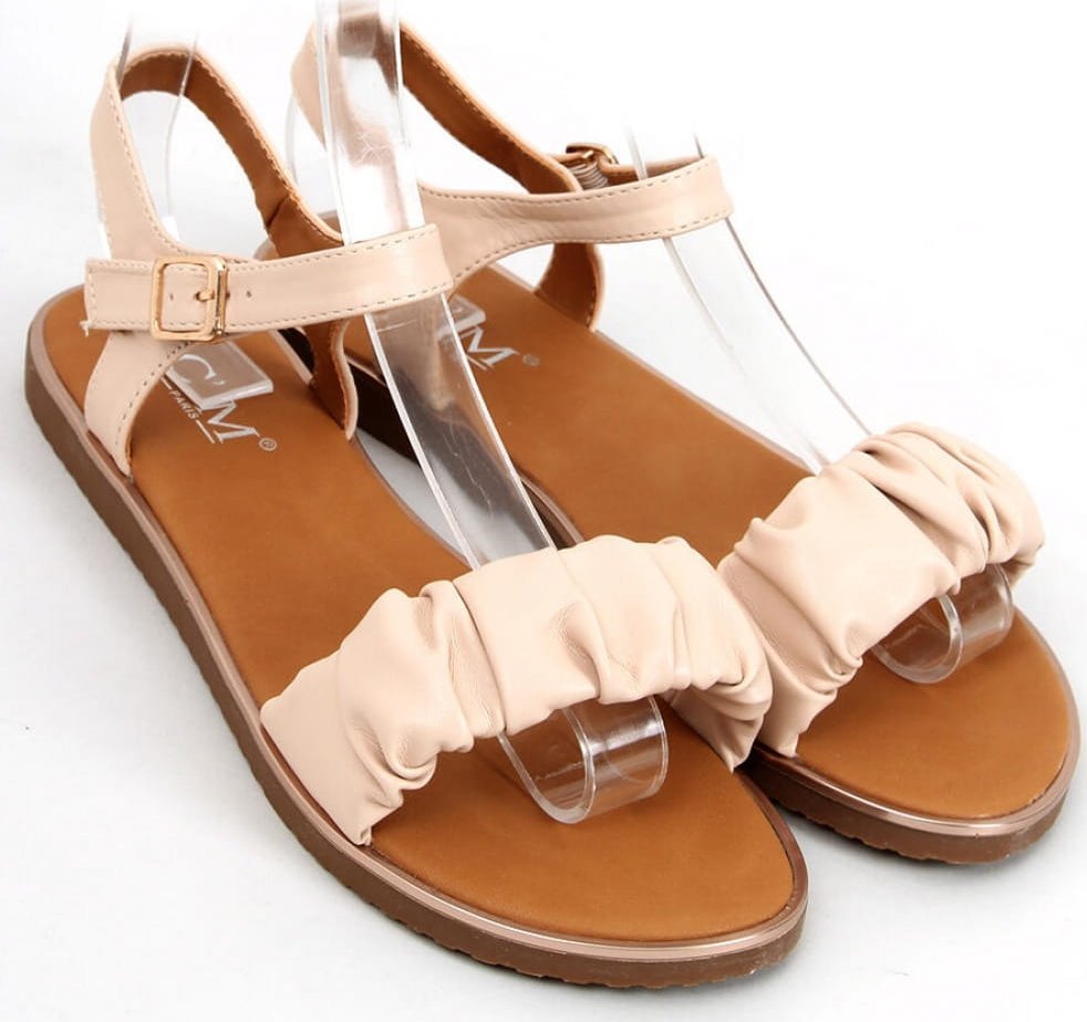 Inello Sandałki damskie DAISY BEIGE