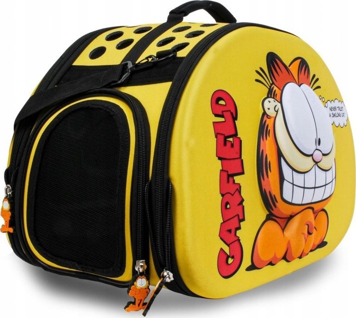 Garfield Garfield, transporter dla kota, z tłoczeniem EVA 3D żółty, 43x32x23cm