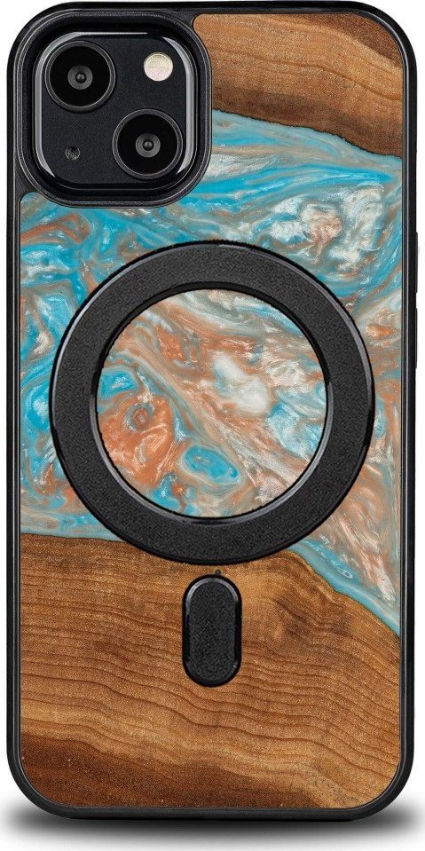 BeWood Etui Bewood Unique na iPhone 13 - Planets - Saturn z MagSafe