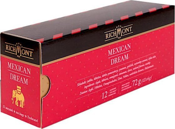 Richmont Herbata Richmont Mexican Dream 12x6g - nowe, małe opakowanie