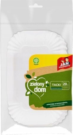 Sarantis Jan Niezbędny tacki papierowe uniwersalne na grilla 20 sztuk