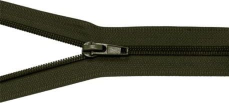 Kacperek Zamek błyskawiczny #5 Rozdzielczy 65cm Ciemna Oliwka 5szt