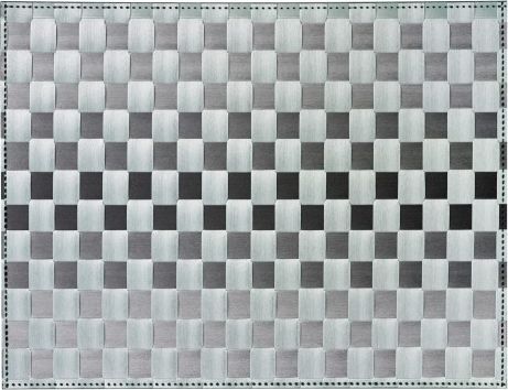 Saleen Saleen, cieniowana podkładka pleciona na stół, 40x30cm, migdałowy w paski, 01010189301