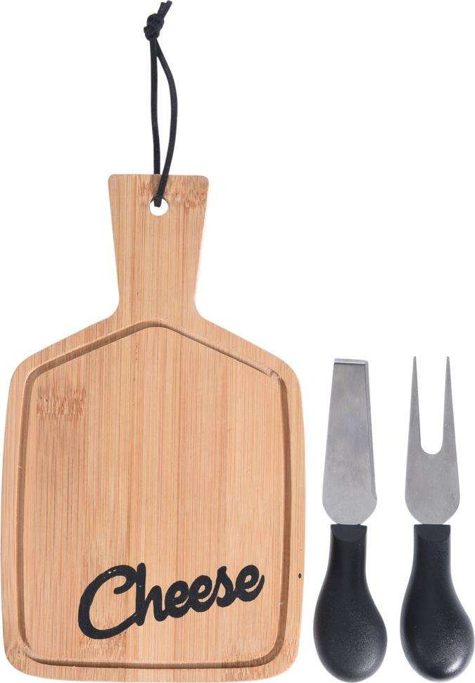 Deska do krojenia Excellent Houseware z rączką drewniana 20x12cm