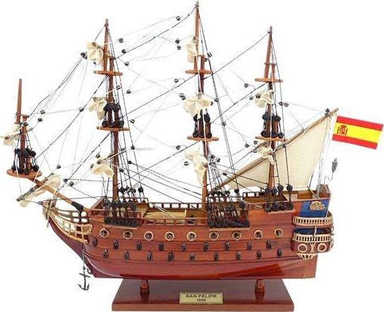 Giftdeco Ekskluzywny model galeonu San Felipe