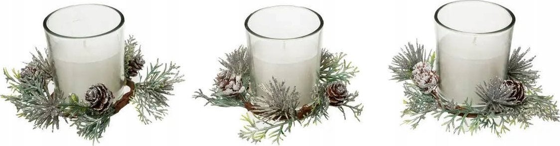 Atmosphera Świece zapachowe świąteczne, 3 szt.