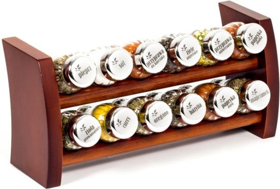 GALD Półka Stojąca Flipper, Brązowy połysk (12 .6K.p2_B_połysk)