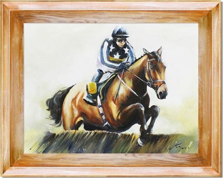 GO-BI Obraz "Inne" ręcznie malowany 37x47cm