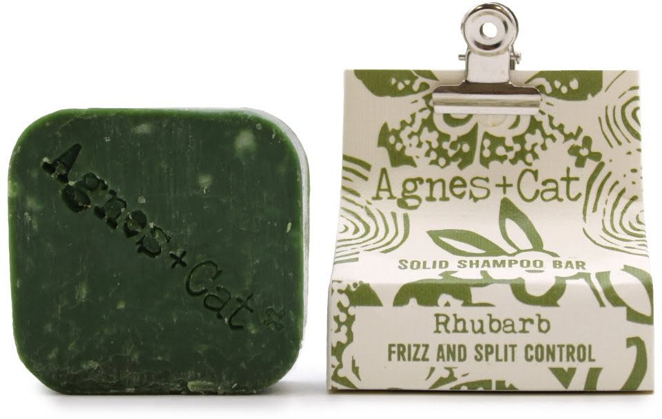 Szampon w kostce - Rabarbar