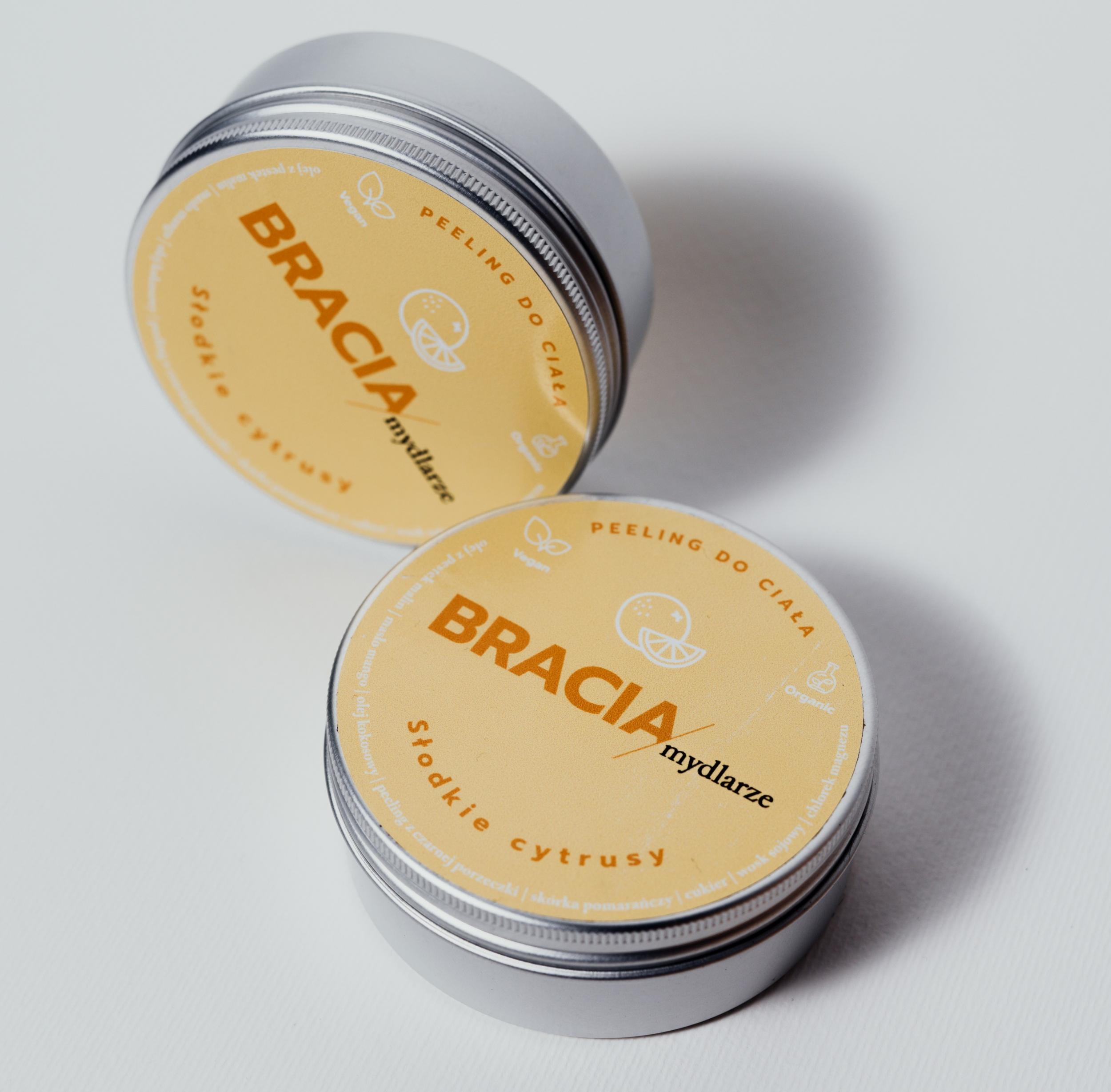 Bracia Mydlarze Słodkie cytrusy | peeling