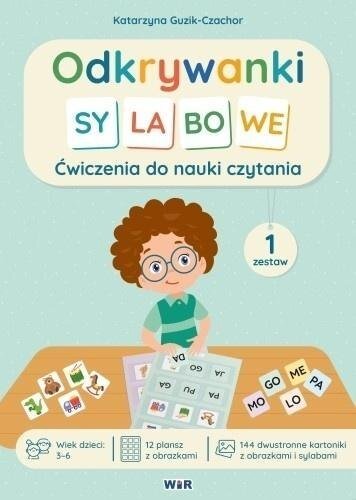 Odkrywanki sylabowe. Ćw. do nauki czytania 1