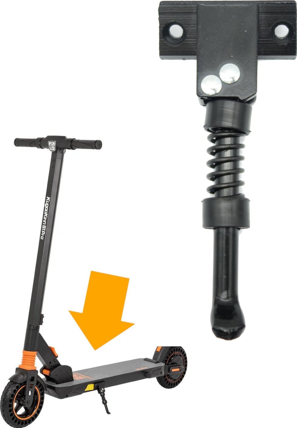 INOPARTS Nóżka Boczna Parkingowa do Hulajnogi Kugoo KuKirin S1 PRO