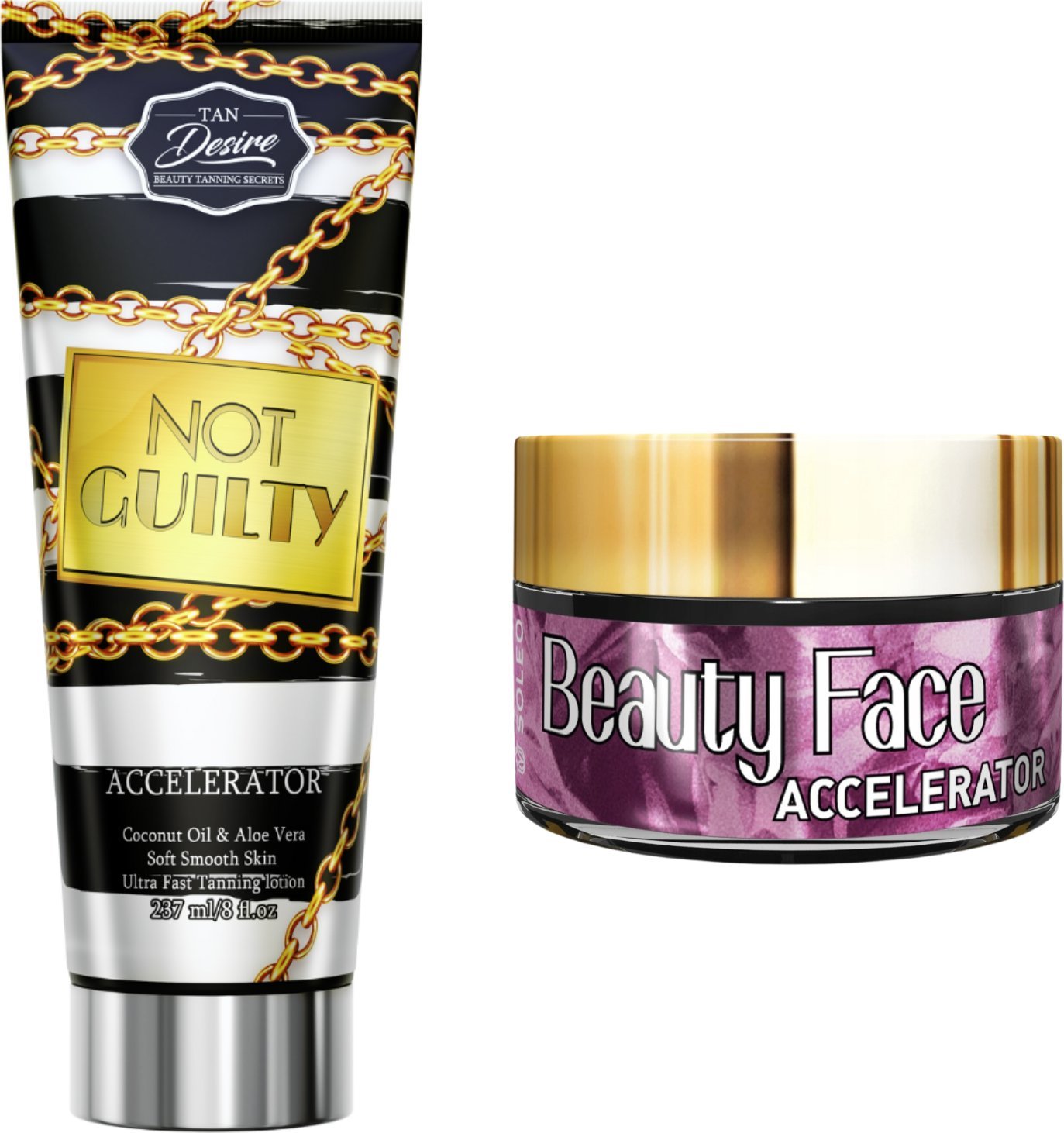 Tan Desire Tan Desire Not Guilty + Słoiczek Beauty Face