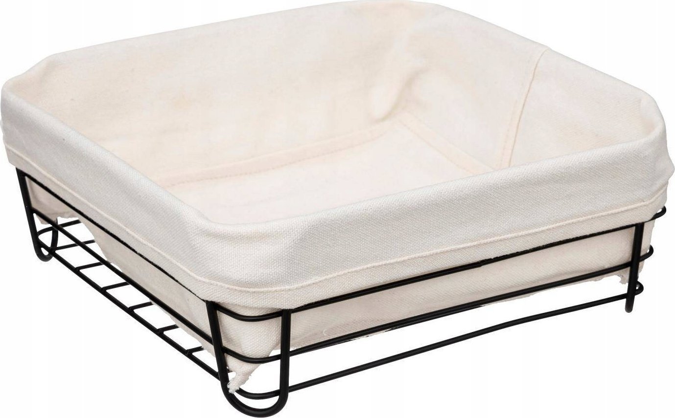 5five Koszyk na chleb Bistro, kwadratowy, metalowy stelaż