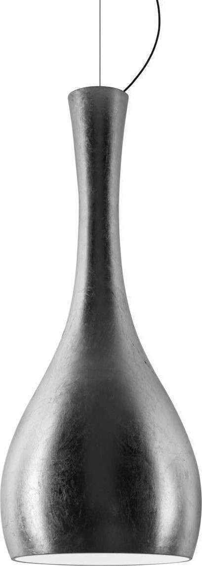 Lampa wisząca Sotto Luce LAMPA wisząca ITTEKI ELEMENTARY 5902429603068 Sotto Luce szklana OPRAWA loftowy zwis łezka srebrny