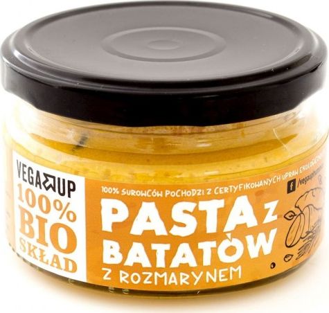 VEGA UP PASTA Z BATATÓW Z ROZMARYNEM BIO 190 g - VEGA UP