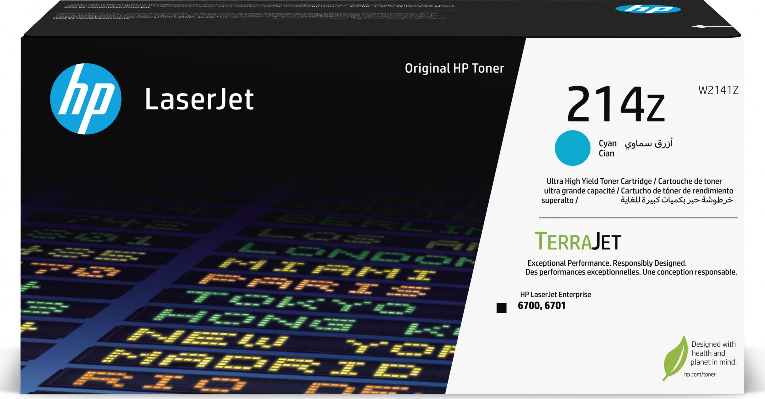 Toner HP HP Toner Cart. W2131A (213A) for Color LaserJet Enterprise Flow MFP 6800 / Flow MFP 6801 / MFP 6800 dn / X 650 / X 654 / X 65400 / 6700 cyan