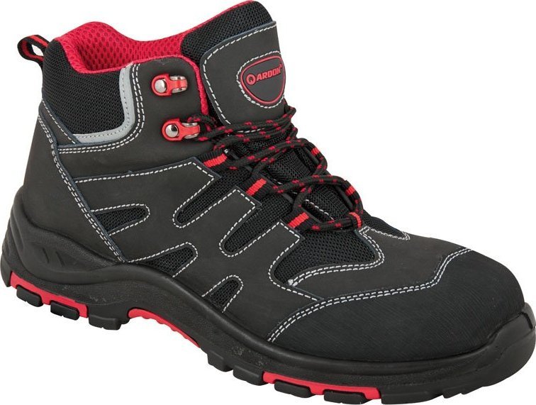 Ardon FORE S1P Ardon - buty robocze nubukowe z tkaniną typu trzewik z podnoskiem G3196 43
