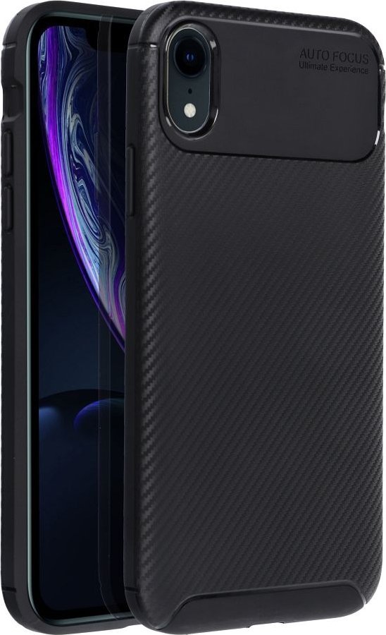 OEM Futerał CARBON PREMIUM do IPHONE XR czarny